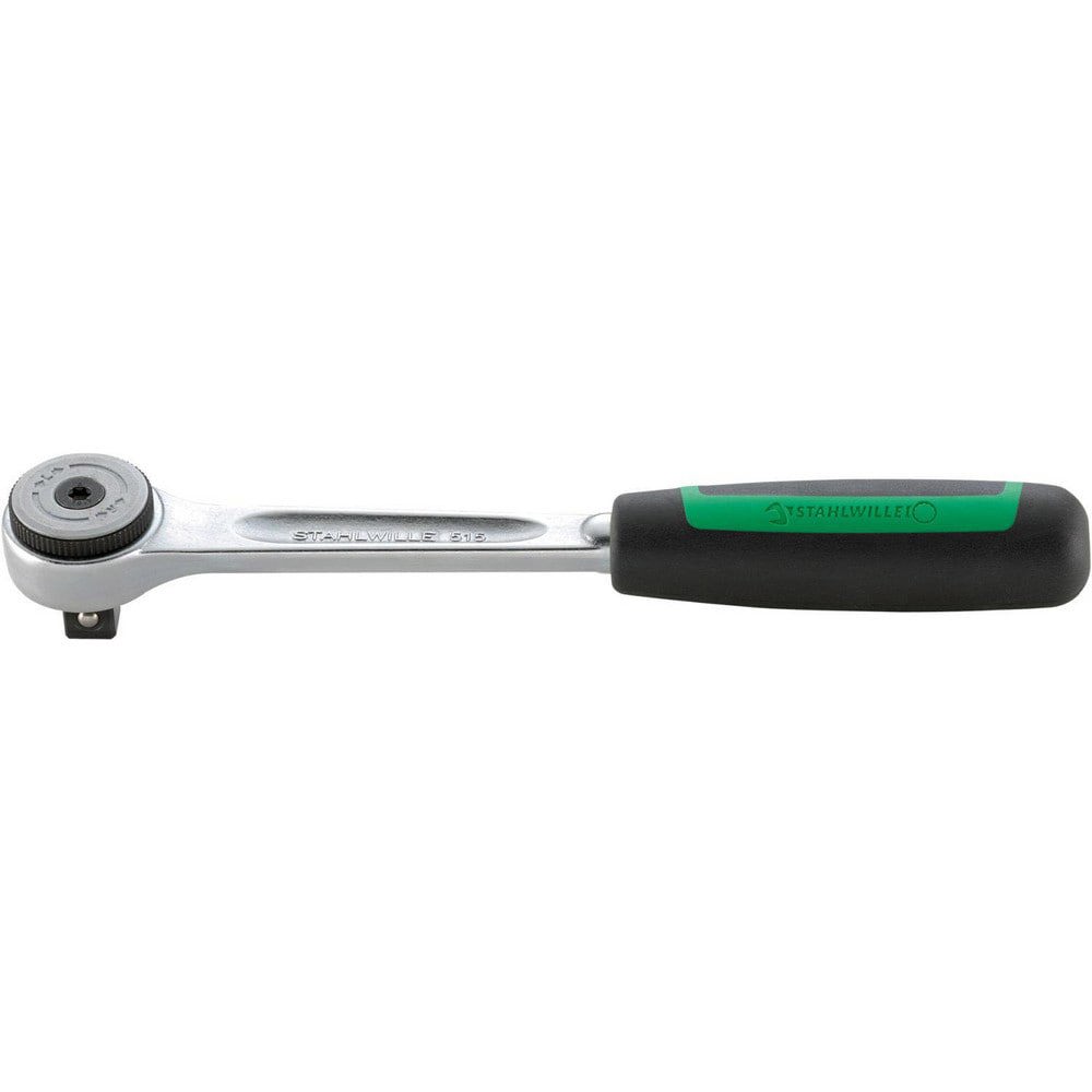 Ratchets; Tool Type: Reversible Ratchet ; Drive Size: 1/2 in ; Head Shape: Round ; Head Style: Fixed; Reversible ; Material: Alloy Steel; Chrome ; Finish: Chrome-Plated