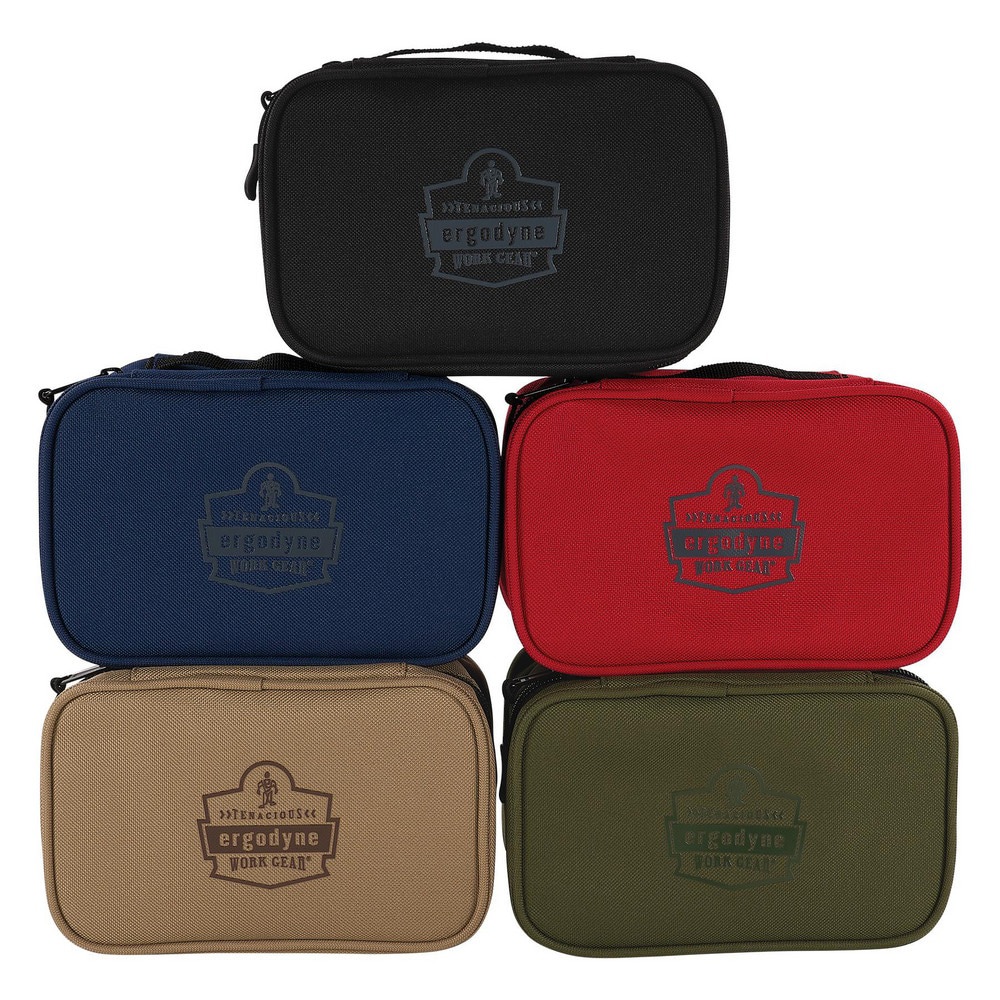 Tool Bags & Tool Totes; Holder Type: Tool Bag ; Closure Type: Zipper ; Material: Polyester ; Overall Width: 5 ; Overall Depth: 7.5 ; Overall Height: 3in