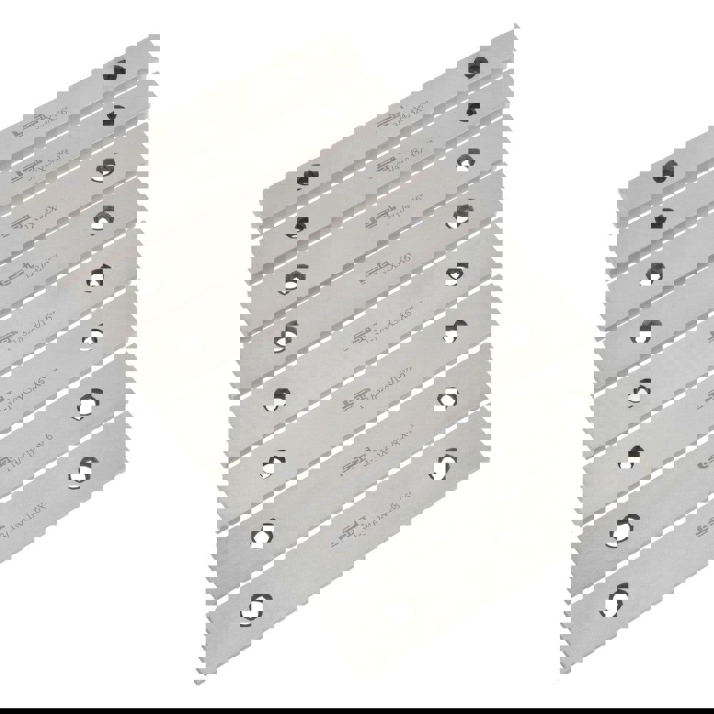 8 Piece, 6 Inch Long Steel Parallel Set