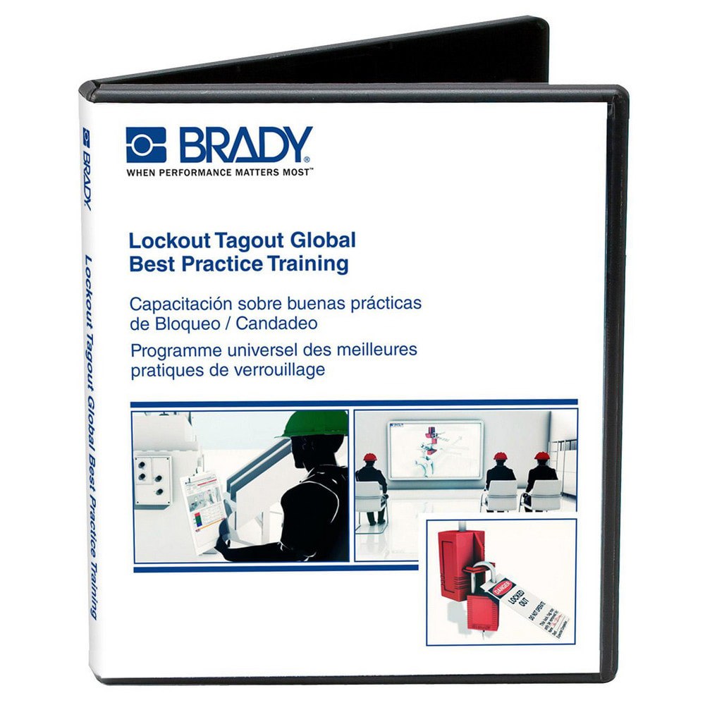 Multimedia Training Kits & Packages; Kit Type: Multimedia Training ; Topic: Lockout/Tagout ; Language: English; French; Spanish ; Training Program Title: Lockout Tagout Global Best Practice Training Video ; Media Format: USB ; Run Time: 25min