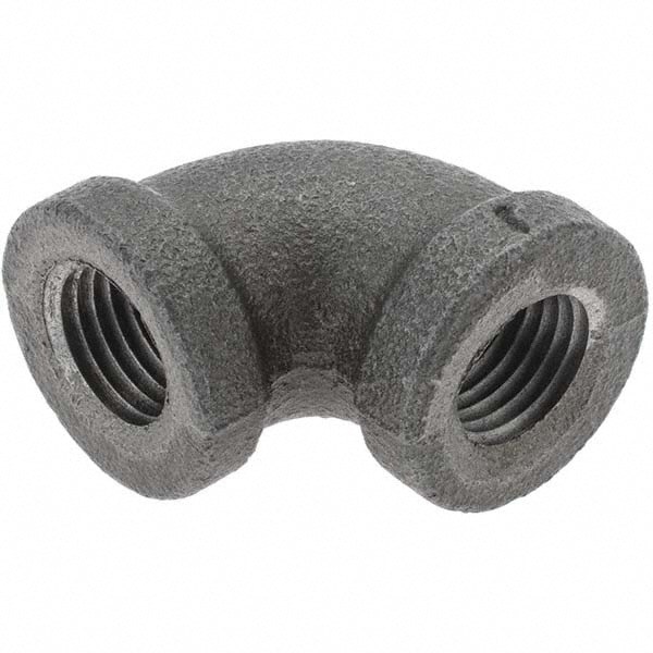 Black 90 &deg; Elbow: 1/4