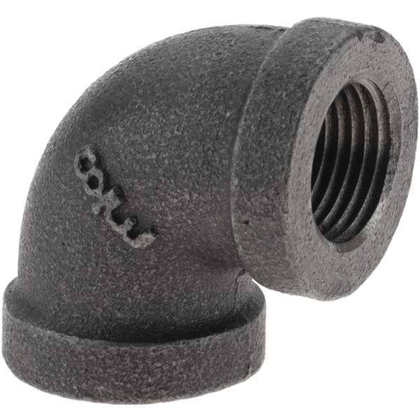 Black 90 &deg; Elbow: 3/8