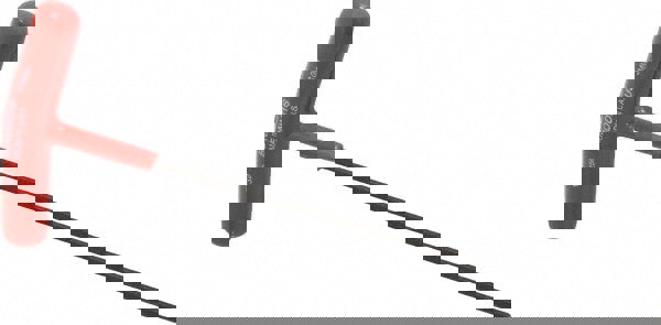 Hex Key: 3.00 mm Hex, Hex End, T-Handle Cushion Grip