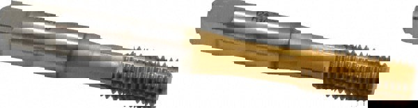 Thread Forming Tap: 5/16-24 UNF, Bottoming, Powdered Metal High Speed Steel, TiN Coated