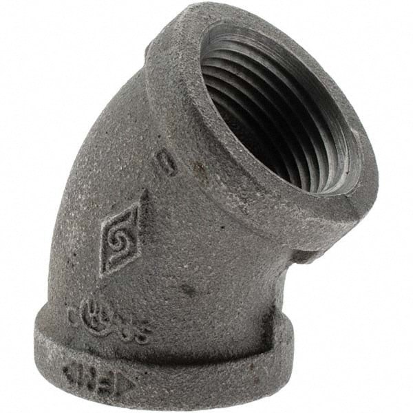 Black 45 &deg; Elbow: 1