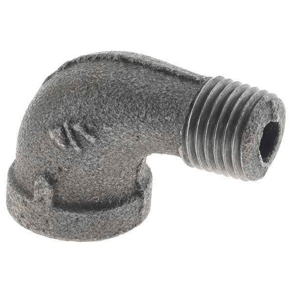 Black 90 &deg; Street Elbow: 1/4