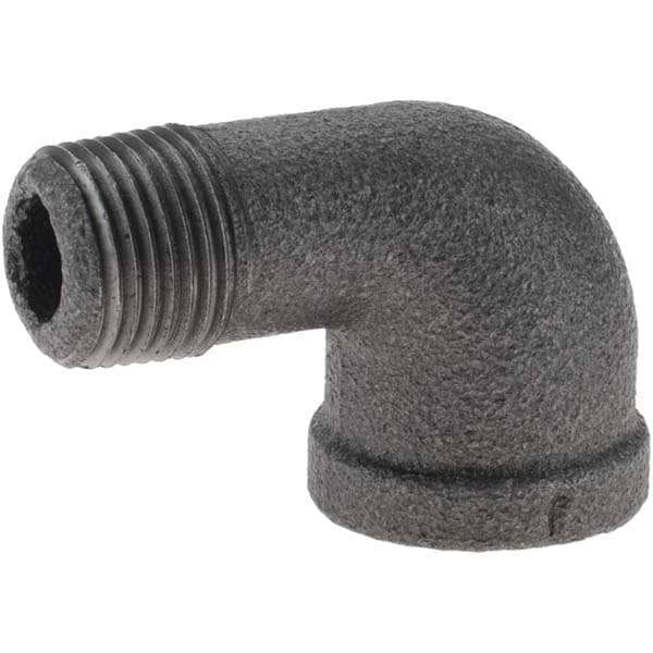 Black 90 &deg; Street Elbow: 3/8