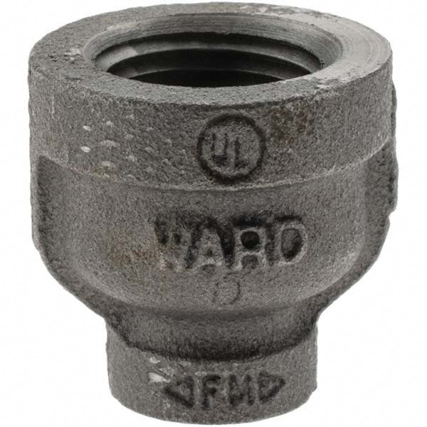 Black Reducing Coupling: 1/2 x 1/8