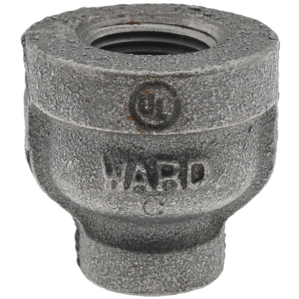 Black Reducing Coupling: 3/8 x 1/8