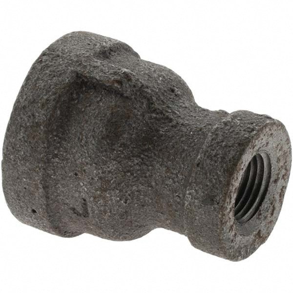Black Reducing Coupling: 3/8 x 1/8