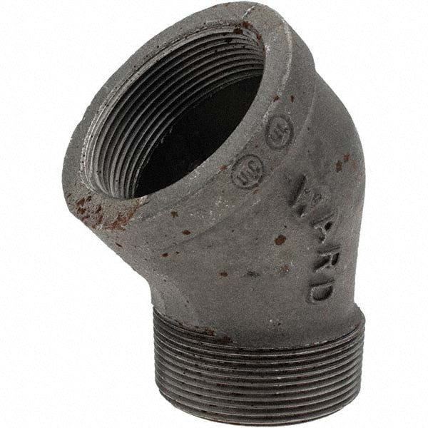 Black 45 &deg; Street Elbow: 2