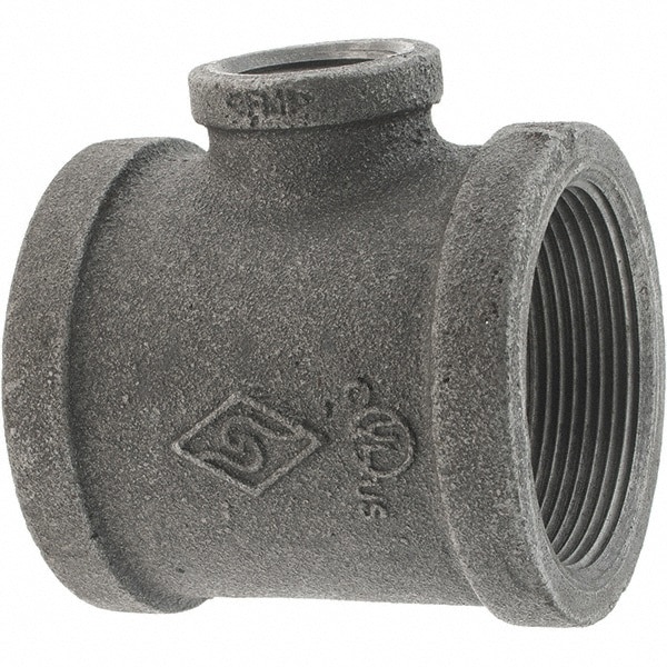Black Reducer: 2 x 2 x 3/4