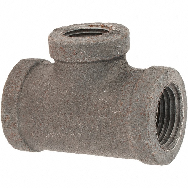 Black Reducer: 1/2 x 1/2 x 3/8