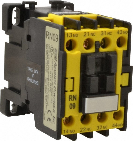 4 Pole, 2NC/2NO, 120 VAC Control Relay