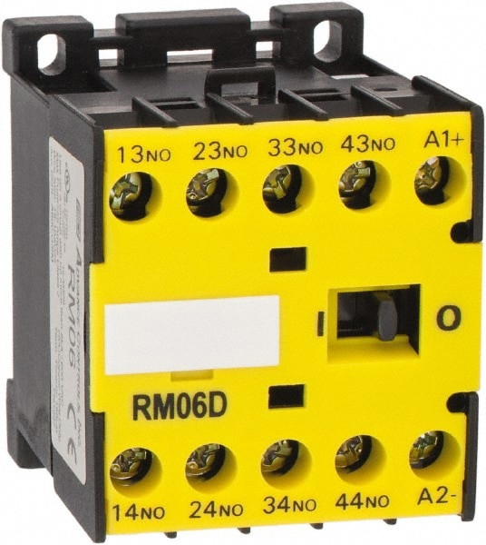 4 Pole, 4NO, 110 VAC Control Relay