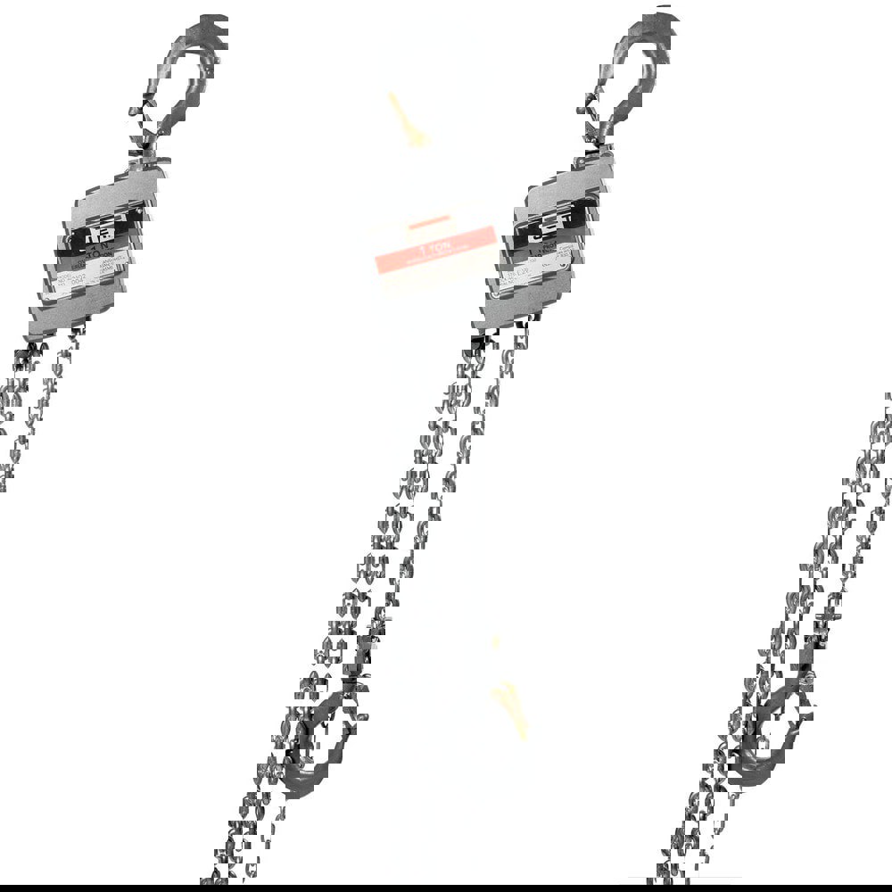 Manual Hoists-Chain, Rope & Strap; Hoist Type: Hand Chain Hoist with Overload Protection ; Lift Mechanism: Chain ; Capacity (Lb.): 2200 ; Pull Capacity: 2200lb ; Maximum Lift Distance: 15ft ; Minimum Headroom: 22.8125in