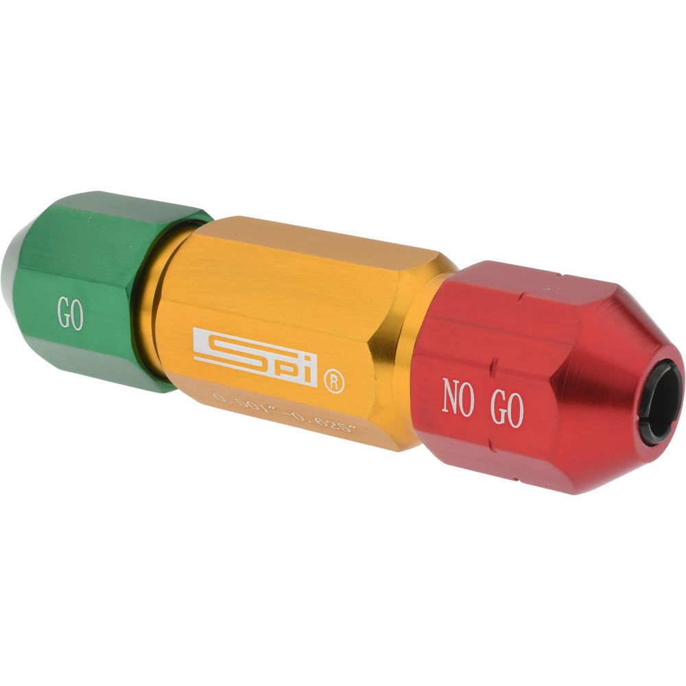 0.501 to 0.625 Inch Ring Diameter Range, M0 Handle Size, Aluminum, Pin Gage Handle