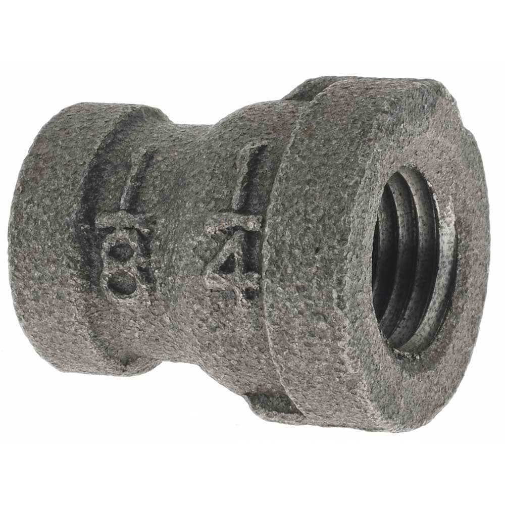 Black Reducing Coupling: 1/4 x 1/8