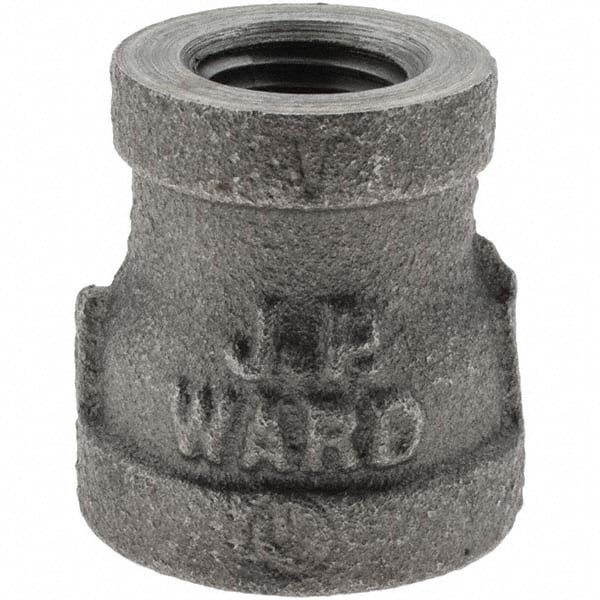 Black Reducing Coupling: 3/8 x 1/4
