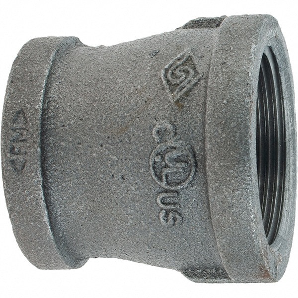 Black Reducing Coupling: 1-1/2 x 1-1/4