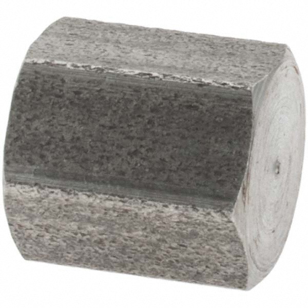 Black End Cap: 1/8