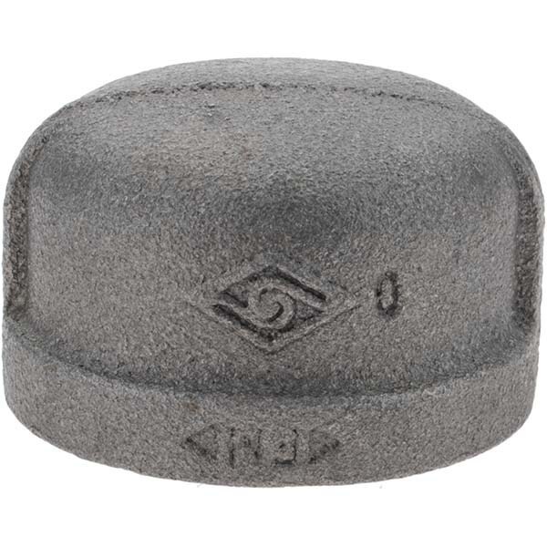 Black End Cap: 1-1/4