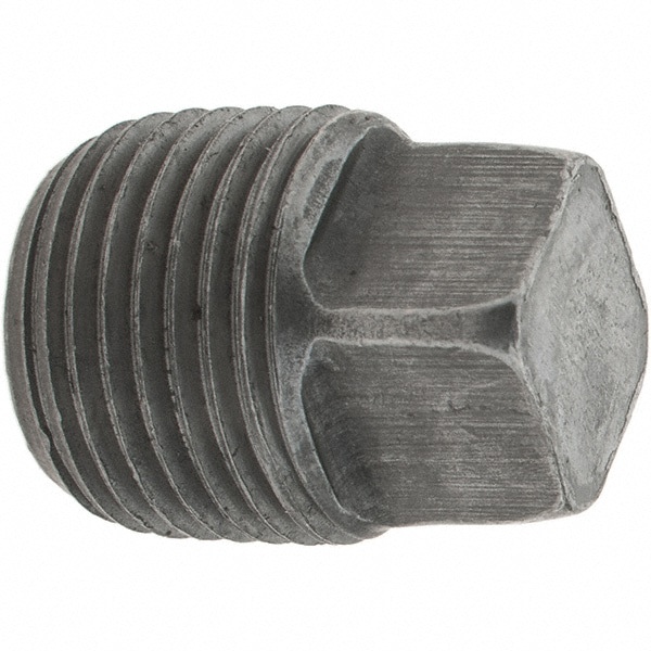 Black Square Plug: 3/8