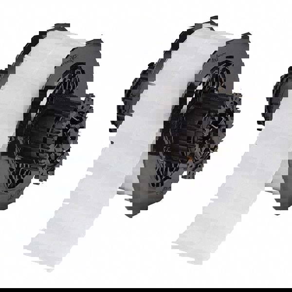 Label Maker Label: Clear & White, Vinyl, 2,500 per Roll