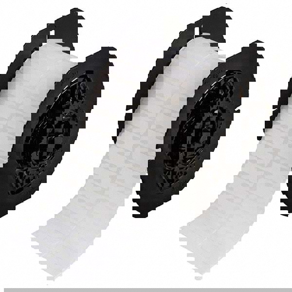 Label Maker Label: White, Polyester, 1-1/2