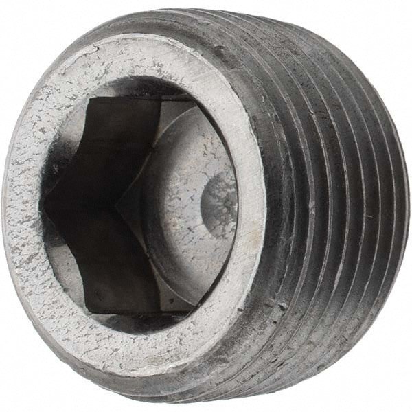 Malleable Iron Pipe Countersunk Hex Plug: 3/4