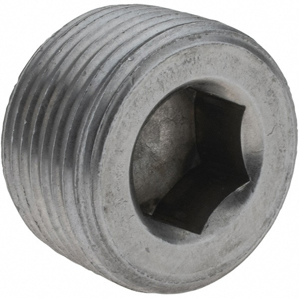 Black Countersunk Hex Plug: 1