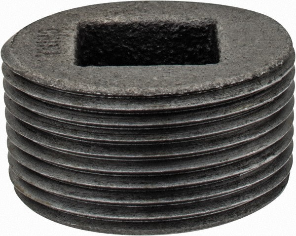 Malleable Iron Pipe Countersunk Plug: 1-1/2