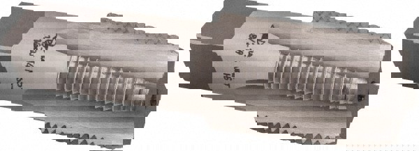 Standard Pipe Tap: 1/2-14, NPT, 4 Flutes, High Speed Steel, Bright/Uncoated