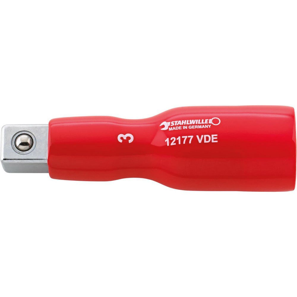 Socket Extensions; Extension Type: Non-Impact ; Drive Size: 1/2in (Inch); Finish: Chrome-Plated ; Overall Length (Inch): 5 ; Overall Length (Decimal Inch): 5.0000 ; Insulated: Yes