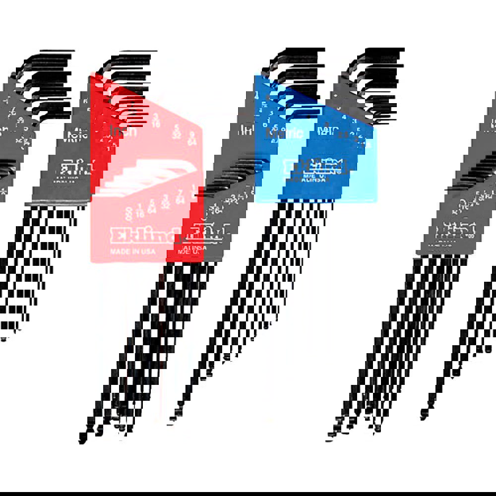 22 Piece L-Key Ball End Hex Key Set