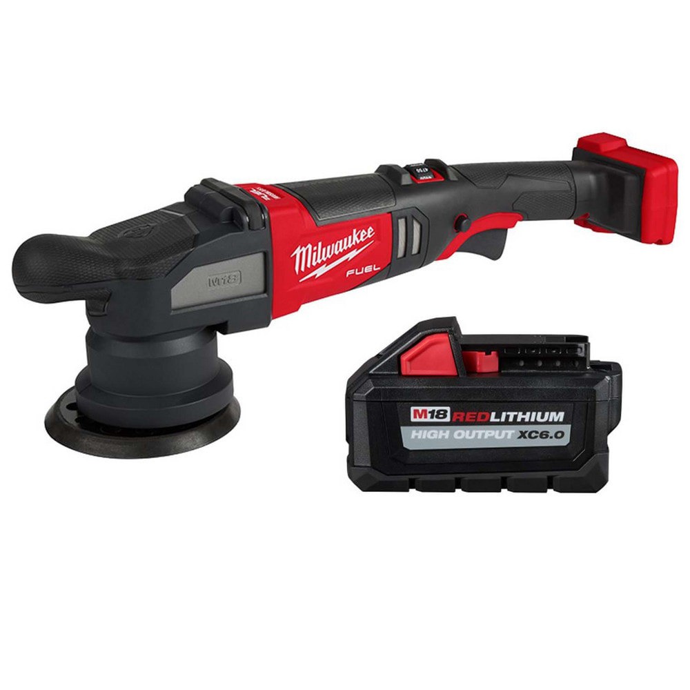 Handheld Buffers & Polishers; No-Load RPM: 2650 ; Handle Type: Soft Grip ; Pad Diameter: 5.0000 ; Reversible: No ; Spindle Thread Size: 5/8-11 ; Voltage: 18.00