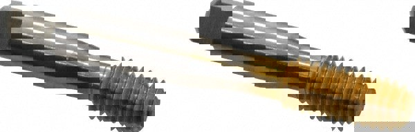 Thread Forming Tap: 3/8-16 UNC, Bottoming, High Speed Steel, TiN Coated