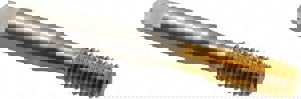 Thread Forming Tap: 3/8-16 UNC, 2B Class of Fit, Bottoming, High Speed Steel, TiN Coated