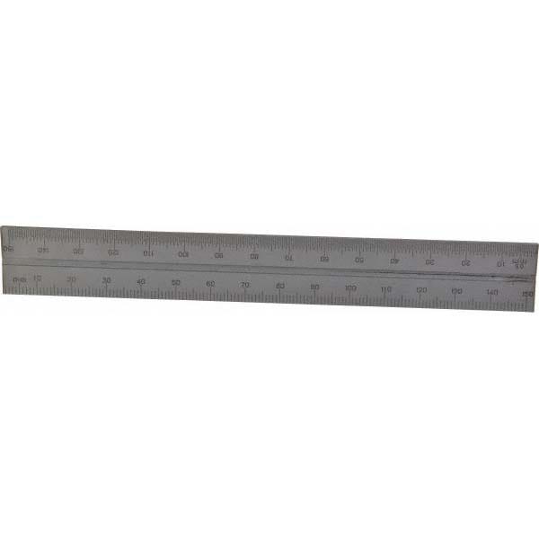 6 Inch Long Blade, English and Metric Graduation Combination Square Blade