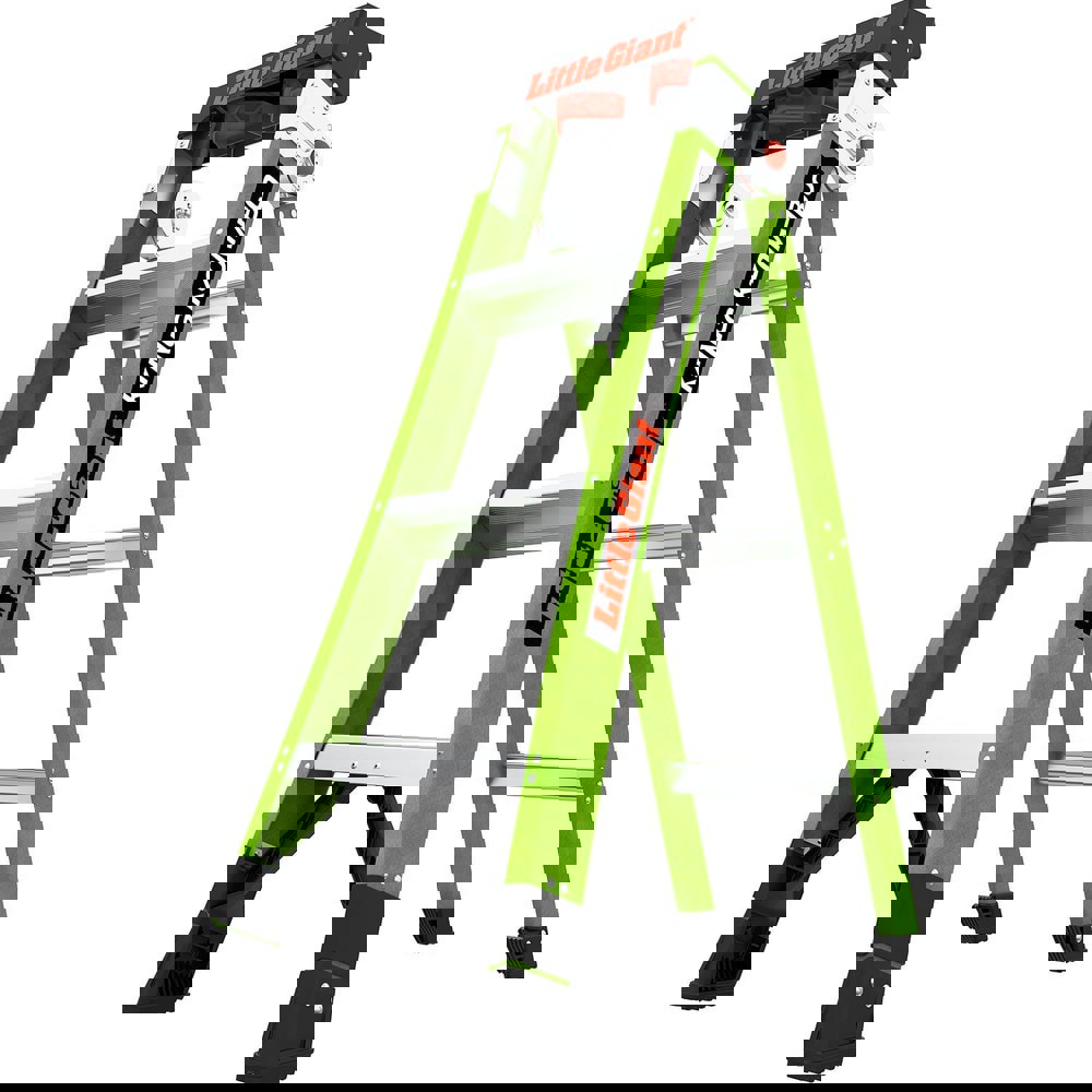 Step Ladders; Height: 4' (Feet); Height (Inch): 48 ; Body Material: Fiberglass ; Load Capacity (Lb. - 3 Decimals): 375 ; Foldable: Yes ; Ladder Rating: Type IAA