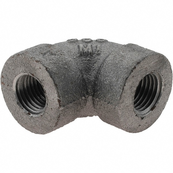 Black 90 &deg; Elbow: 1/4