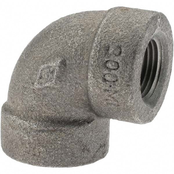 Black 90 &deg; Elbow: 3/8