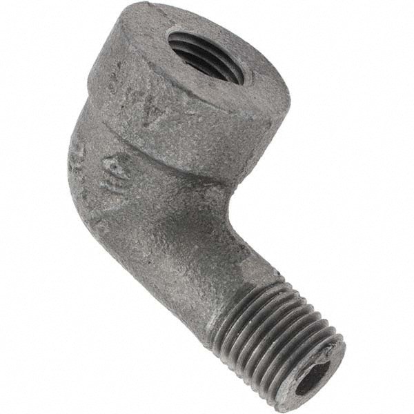 Black 90 &deg; Street Elbow: 1/4