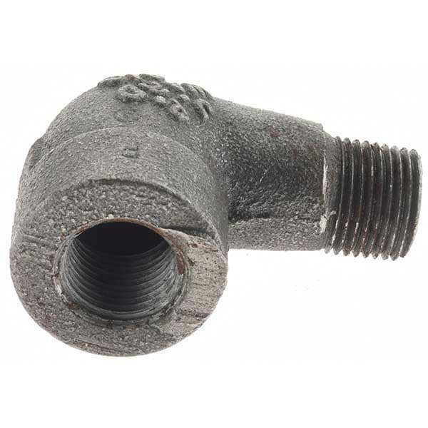 Black 90 &deg; Street Elbow: 3/8