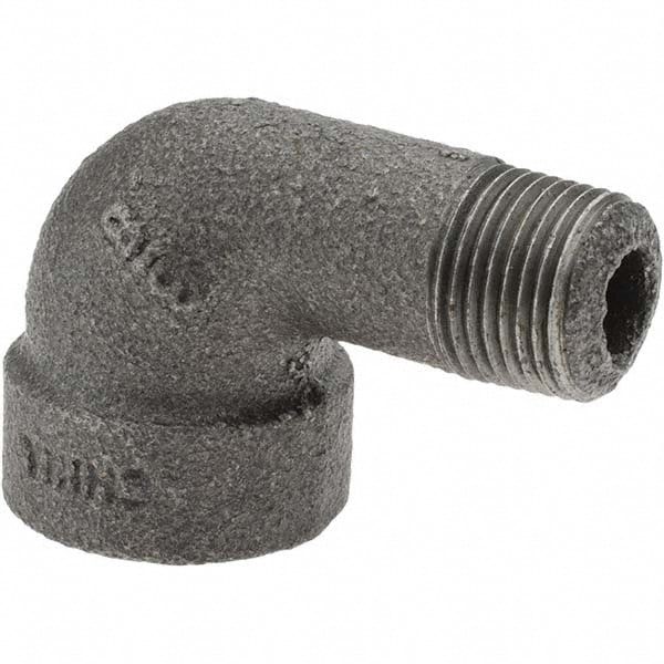 Black 90 &deg; Street Elbow: 3/8