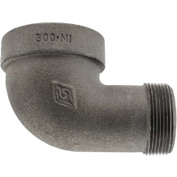 Black 90 &deg; Street Elbow: 1-1/2