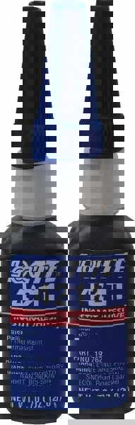 Adhesive Glue: 20 g Bottle, Black