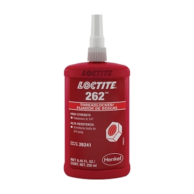 Threadlocker: Red, Liquid, 50 mL, Bottle