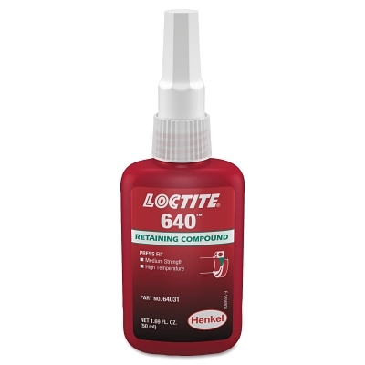 Retaining Compound: 50 mL Bottle, Green, Liquid