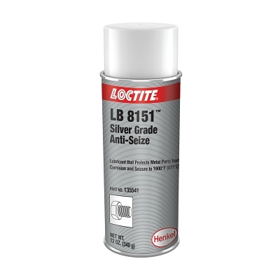 High Temperature Anti-Seize Lubricant: 12 oz Aerosol Can